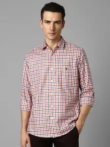Louis Philippe Sport Men Slim Fit Gingham Checks Opaque Checked Casual Shirt