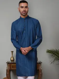 Jompers Men Flared Sleeves Kurta