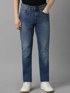 Louis Philippe Jeans Men Slim Fit Heavy Fade Jeans