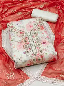 KIMISHA Printed Unstitched Dress Material