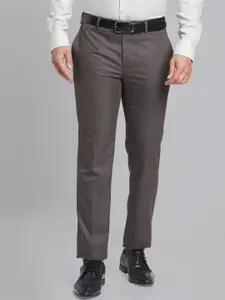 Raymond Self Design Slim Fit Trouser