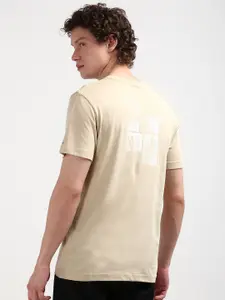 Calvin Klein Jeans Men Round Neck Printed Cotton T-shirt