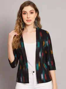 DECKEDUP Women Printed Shrug