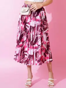 OTABU Pleated Midi Skirts