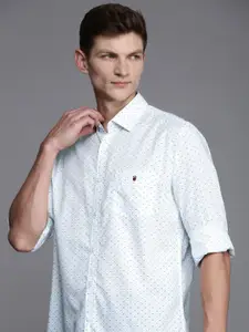 Louis Philippe Sport Slim Fit Floral Printed Casual Shirt