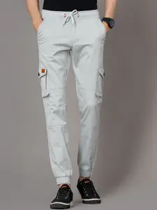 PAUL STREET Men Mid Rise Urban Slim Slim Fit Joggers Trousers