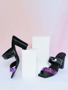 UrbanSway Women Embellished Block Heels Sandals