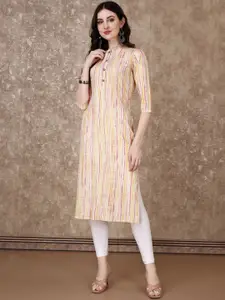 KALINI WomenShibori printed   Kurta