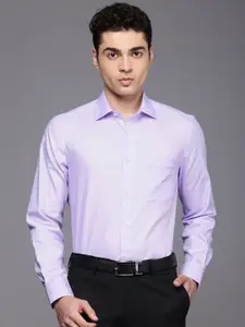 Louis Philippe Men Cotton Wrinkle Resistant Regular Fit Formal Shirt