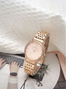 GIO COLLECTION Women Embellished Dial Analogue Watch G3063-33