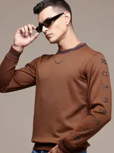 The Roadster Life Co. Brand Logo Printed Sweatshirt