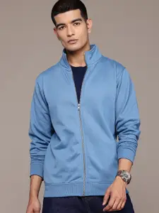 The Roadster Lifestyle Co. Mock Collar Regular Fit Sweatshirt