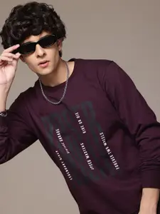 Roadster The Lifestyle Co Brand Logo Print Sweatshirt