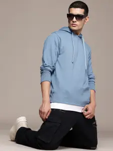 The Roadster Lifestyle Co. Layered Hooded Sweatshirt