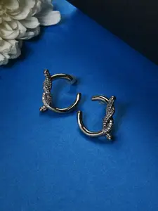 SOHI Contemporary Studs Earrings