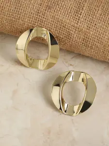 SOHI Contemporary Hoop Earrings