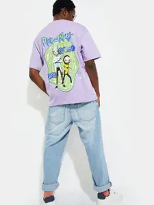 max URB_N Men Oversized Rick & Morty T-shirt