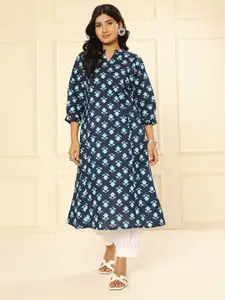 ARAVALII Printed A-Line Kurta
