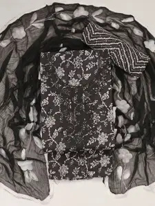 ASISA Embroidered Pure Cotton Unstitched Dress Material