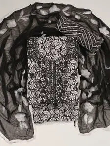 ASISA Embroidered Pure Cotton Unstitched Dress Material