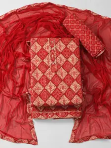 ASISA Pure Cotton Unstitched Dress Material