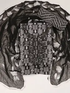 ASISA Embroidered Pure Cotton Unstitched Dress Material