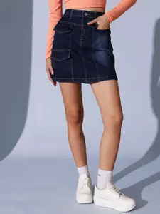 STREET 9 A-Line Above-Knee Skirt