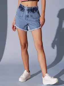 STREET 9 Women Denim Denim Shorts