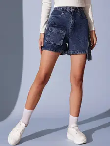 STREET 9 Women Denim Denim Shorts
