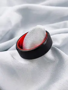 Saizen Men Stainless Steel Adjustable Finger Ring