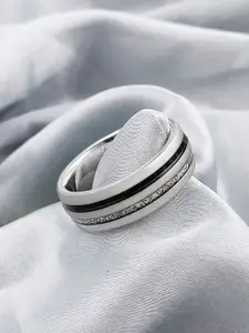 Saizen  Glitter Strips Textured Finger Rings