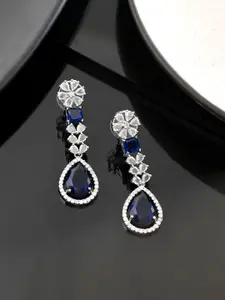 Silvermerc Designs Diamond Shaped Drop Earrings
