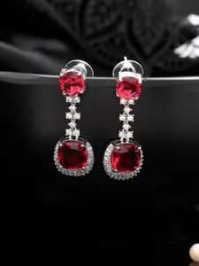 Silvermerc Designs Diamond Shaped Drop Earrings