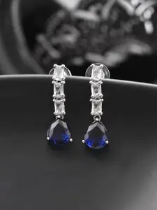 Silvermerc Designs Diamond Shaped Drop Earrings