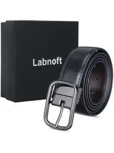 Labnoft Men PU Reversible Formal Solid Belt