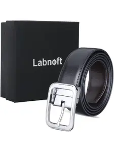 Labnoft Men PU Reversible Formal Solid Belt