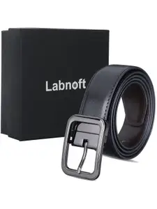 Labnoft Men Printed PU Reversible Formal Belt