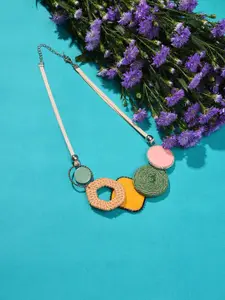 SOHI Gold-Plated Necklace