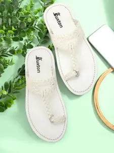 Buxton Men Textured Comfort Sandals