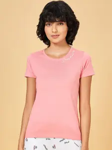 Dreamz by Pantaloons Printed Pure Cotton Lounge Tshirt