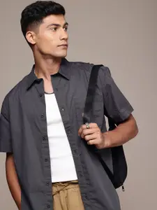 The Roadster Life Co. Pure Cotton Relaxed Fit Casual Shirt