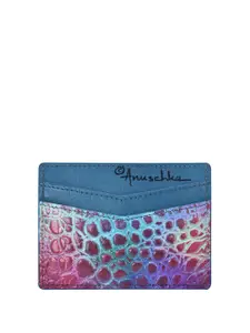 Anuschka Textured Leather Card Holder