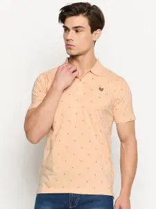 Duke Men Conversational Printed Polo Collar T-shirt