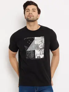 Duke Men Graphic Printed Round Neck T-shirt