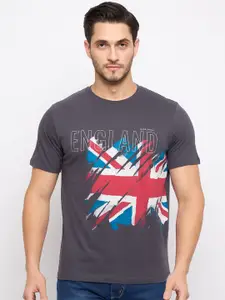 Duke Men Graphic Printed Round Neck T-shirt