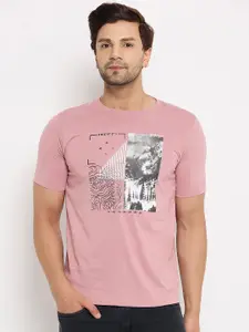 Duke Men Graphic Printed Round Neck T-shirt