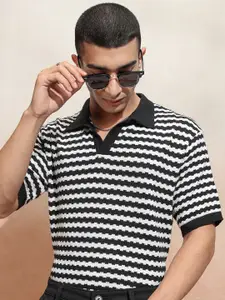 Highlander Men Relaxed Fit Polo Collar T-shirt