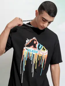 HIGHLANDER Men Graphic Printed Round Neck T-shirt
