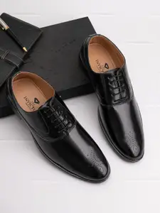 INVICTUS Men Round Toe Lace-Up Derbys Shoes