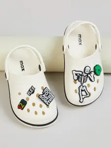 max Boys Printed Clogs